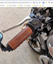Load image into Gallery viewer, KB-GRIUJ - Leather Grip Covers w/ Union Jack