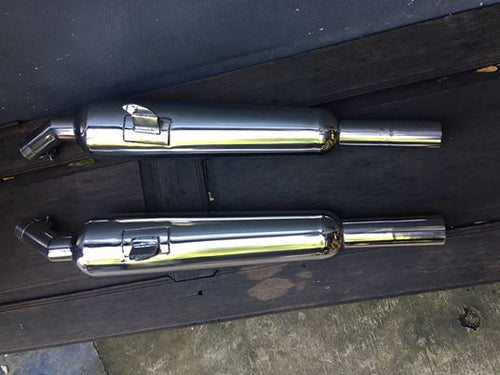 KM-TRE-009 Triumph Norman Vintage Exhaust